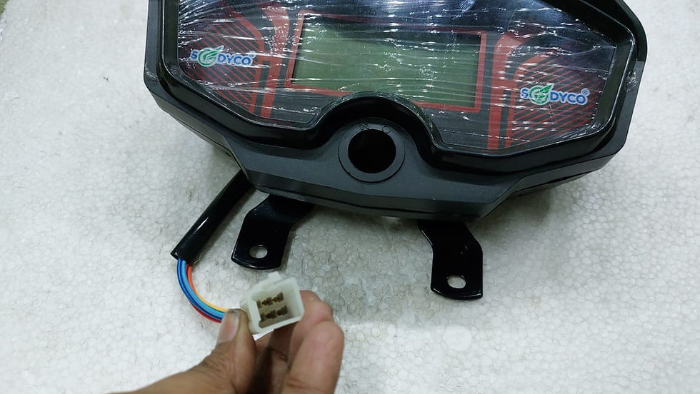 Thumbnail: 48volt E-Rickshaw/E-Bike/Electric vehicle Toto Digital Display Meter Odometer