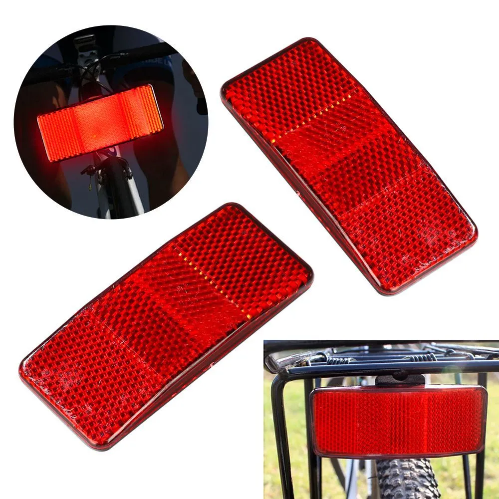 Thumbnail: Electric Cycle Bike Scooter Back Front  Red Colour Reflector