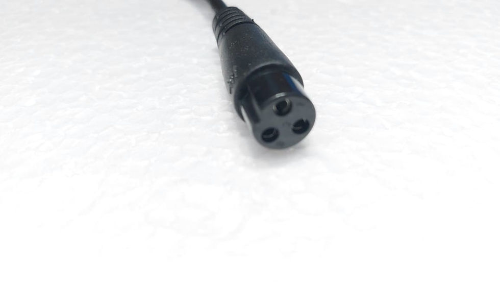 Thumbnail: Adapter Charger 3Pin Round Socket, 5Amps Rating Male Socket