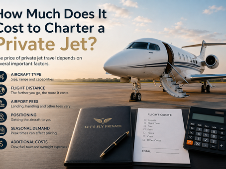 How Much Does It Cost to Charter a Private Jet?