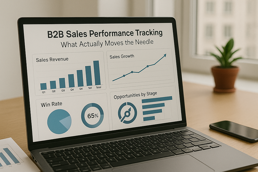 B2B Sales Performance Tracking: What Actually Moves the Needle