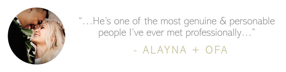 Wedding videographer