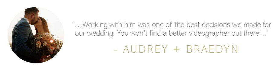 Utah Wedding Videographer