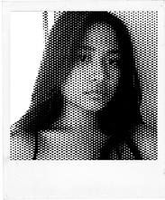 anabelle ds halftone polaroid 