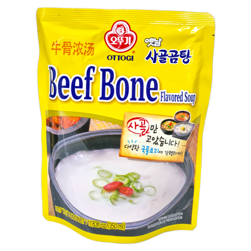 ottogi, Beef Bone Flavored Soup. 350 ml. okmart