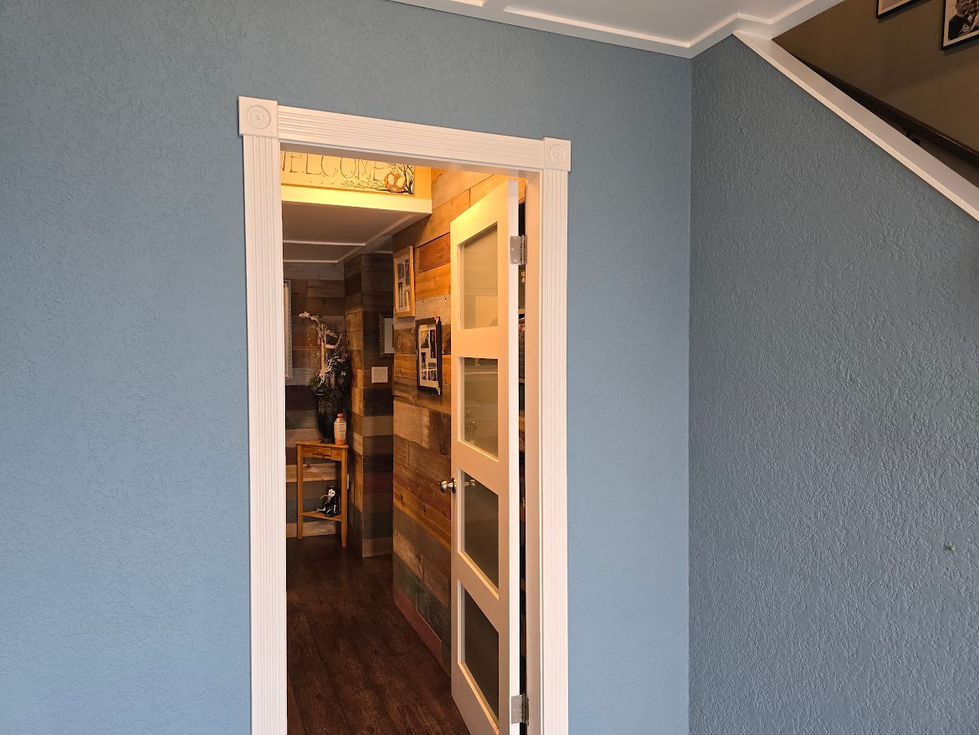 Front entry color before