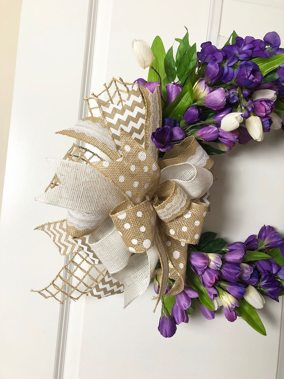 Thumbnail: Tulips Grapevine Wreath