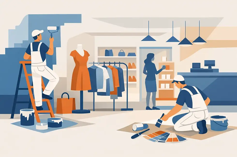 Choosing Commercial Painters for Retail Spaces