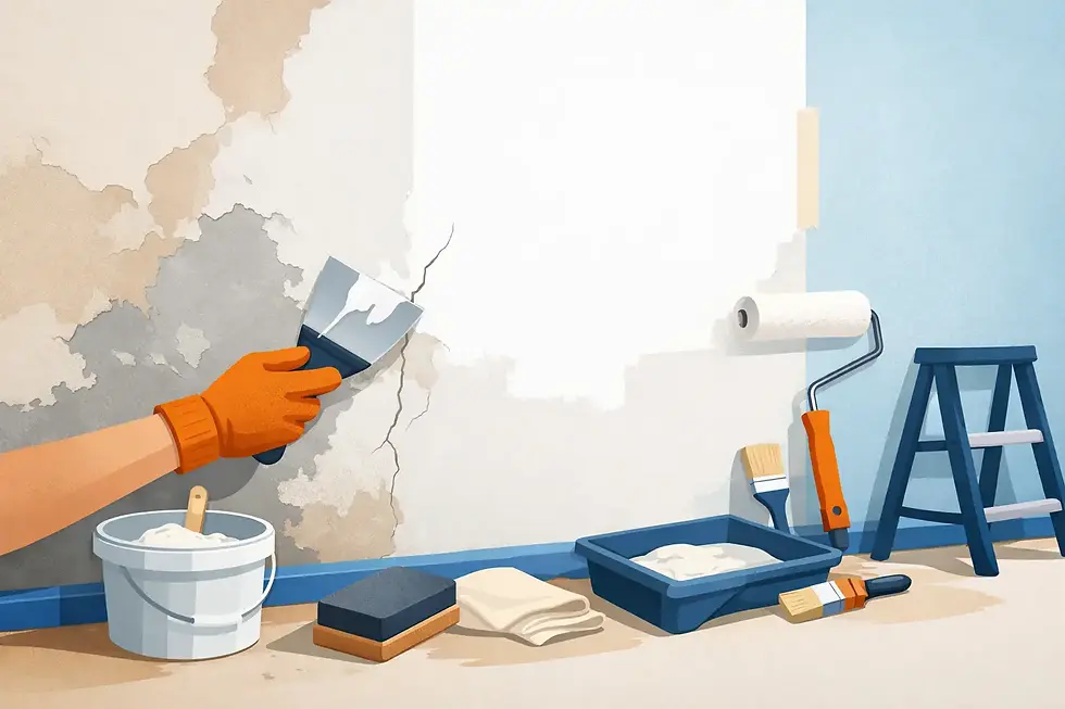 How to Prepare Walls for Painting Right