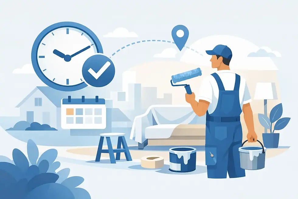 On Time Painting Service You Can Plan Around