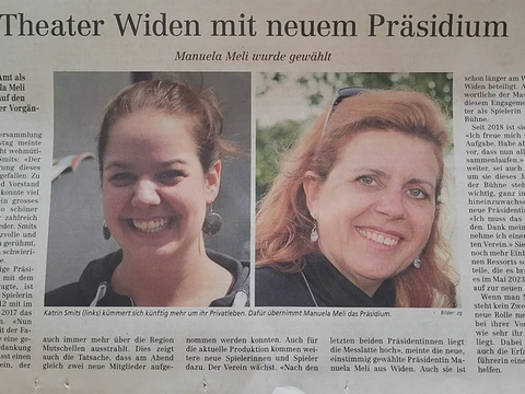 Wir haben eine neue Präsidentin! 


