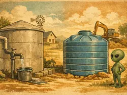 Concrete Cistern Versus Plastic for Your Site