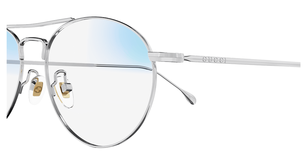 Thumbnail: Gucci GG1187S Silver / Grey Photochromatic + Blue-light / Made in Japan