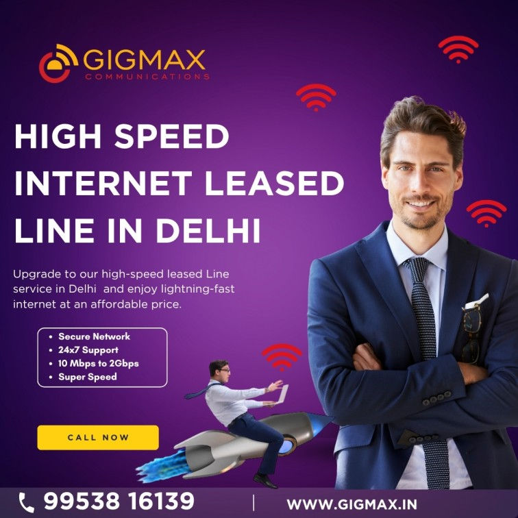 Corporate Internet Leased Line in Delhi – High-Speed Connectivity for Businesses