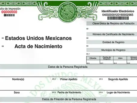 ¿Puedo corregir mi acta de nacimiento si tiene algún error en el Estado de Hidalgo?