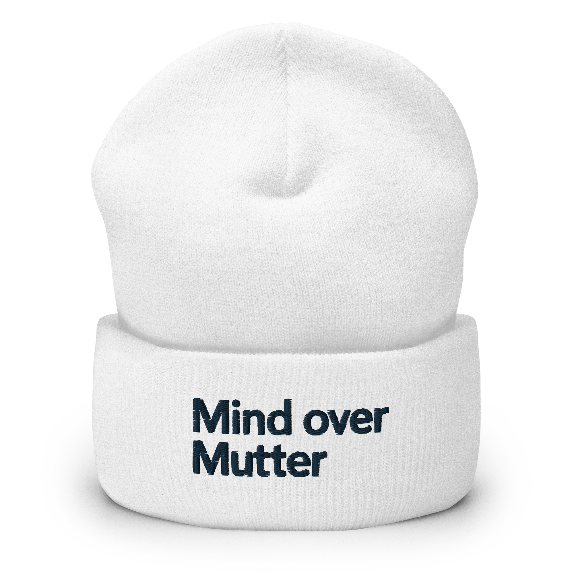 Mind Over Mutter Cuffed Beanie | Yupoong 1501KC