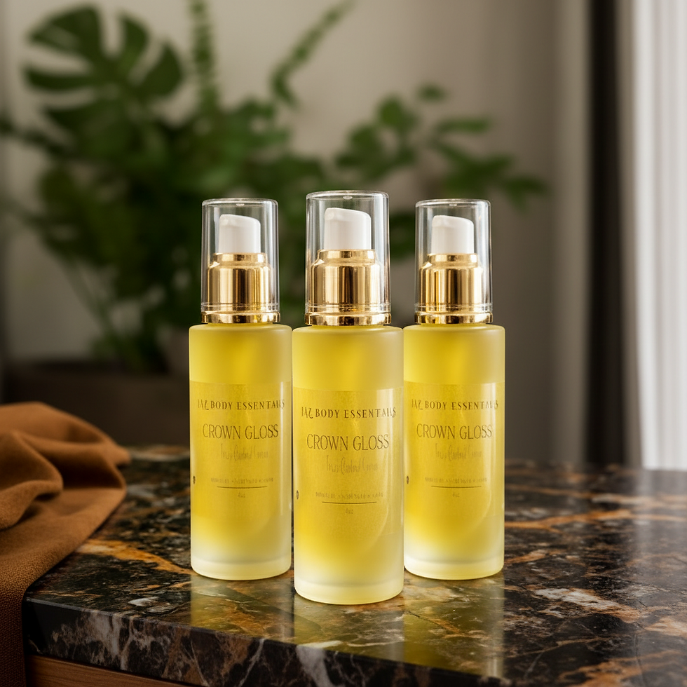 Thumbnail: Crown Gloss Frizz Control Serum, Frizz Control Hair Serum With Nourishing Oils
