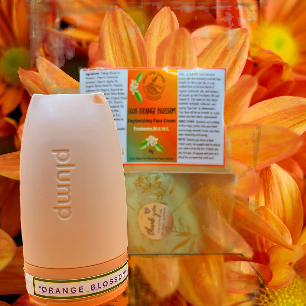 Luxe Orange Blossom Replenishing Face Cream with Provitamins B5 & Vitamin E