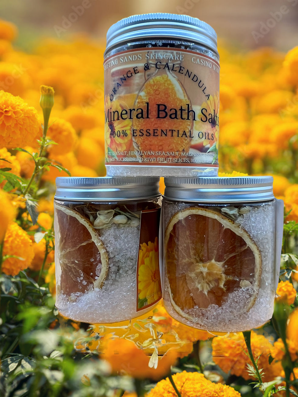 Luxurious Hand Made Bath Salts - Citrus