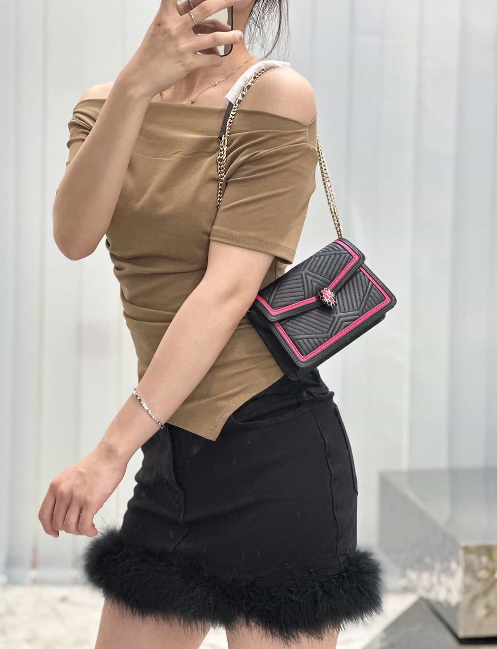 Miniaturbild: Designer Bag Leather Bag BVLG