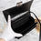 Thumbnail: soft leather crossbody bag with magnetic flap – SLY127