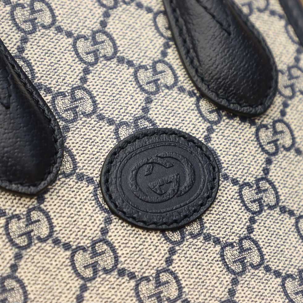 Thumbnail: Replica Gucci Mini Tote – Seasonal Blue Fake Gucci Knock Off