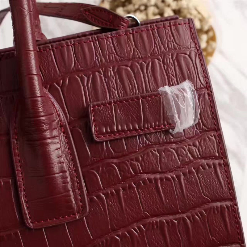 Thumbnail: foldable leather shoulder bag with chain strap – SLY173
