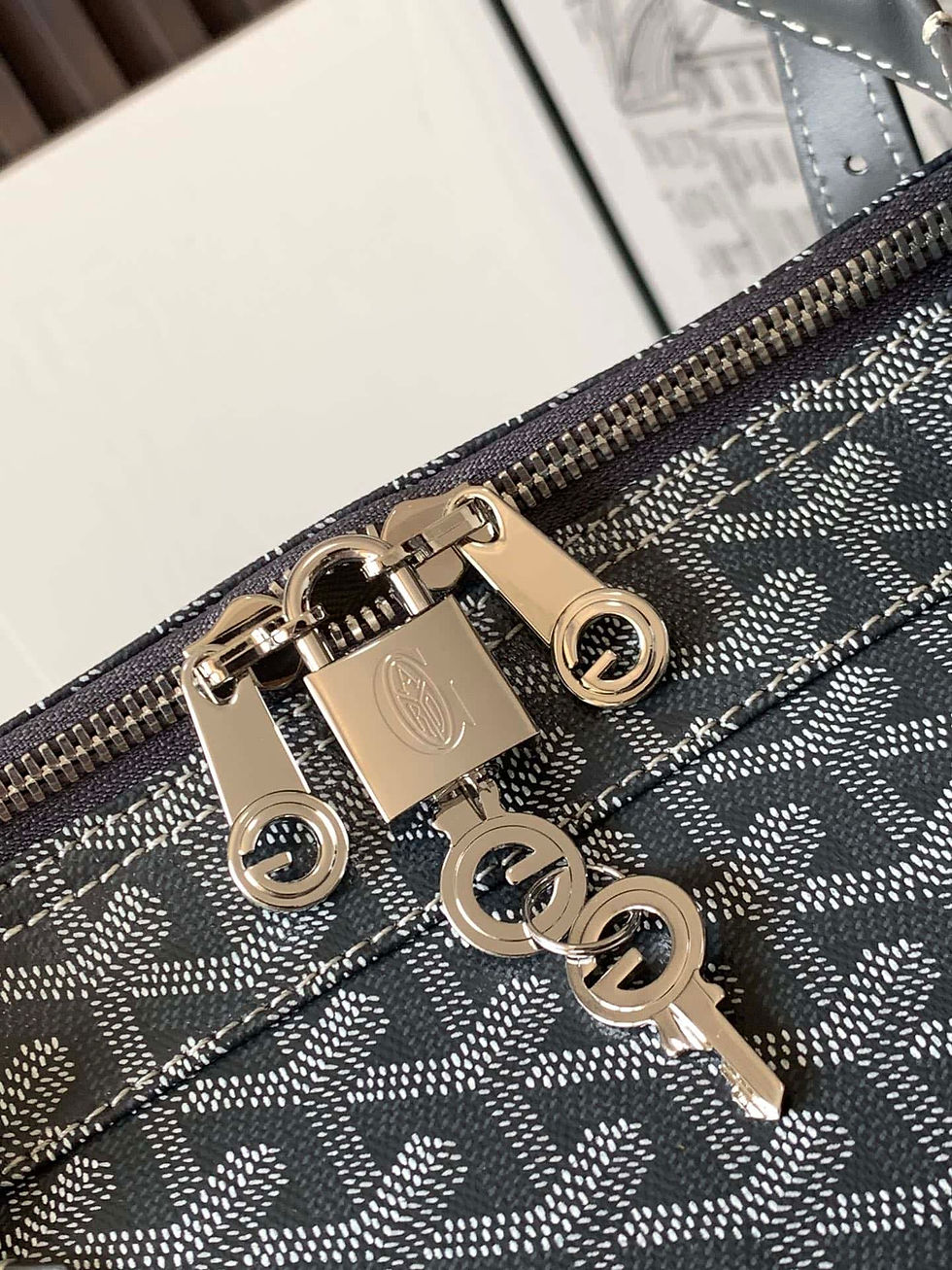 Thumbnail: stylish canvas tote bag with chain strap – GOY62