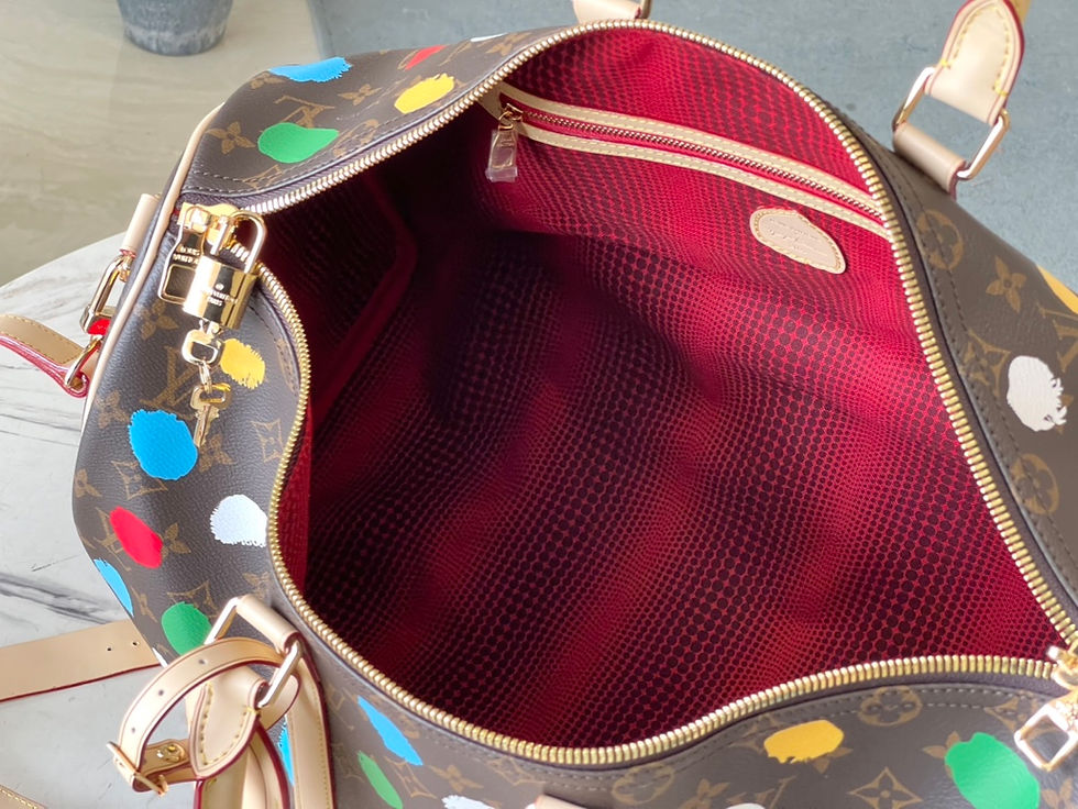 Thumbnail: Designer Bag Leather Bag VL Travel Bags  - 6480