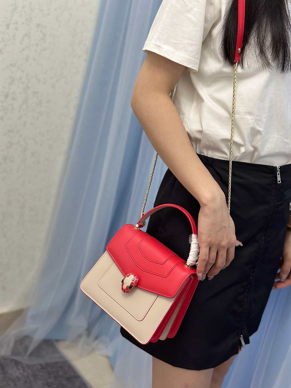 Thumbnail: Designer Bag Leather Bag BVLG