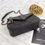 Thumbnail: mini leather shoulder bag with magnetic flap – SLY170