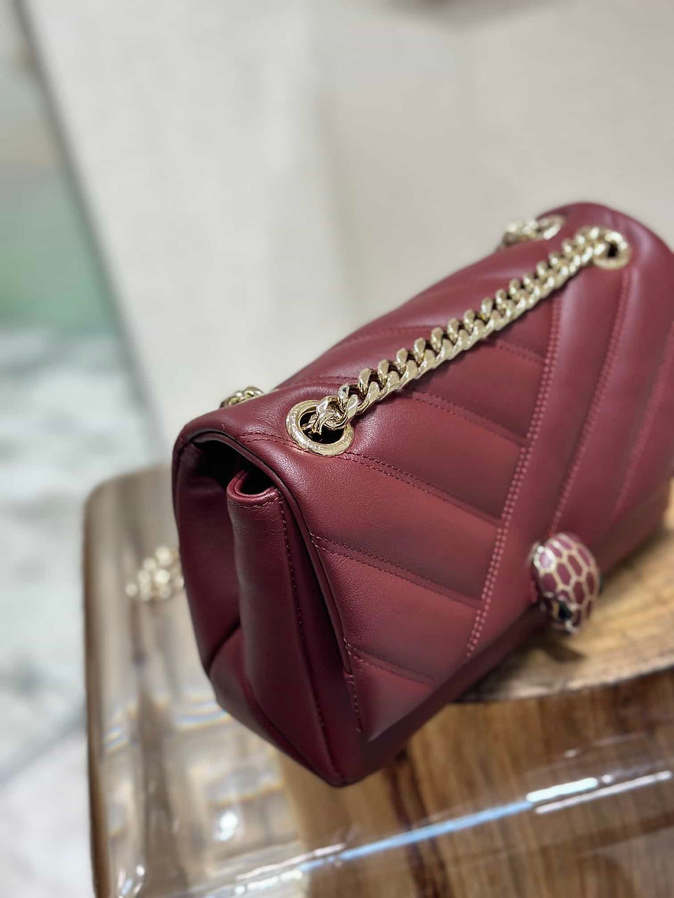 Thumbnail: Designer Bag Leather Bag BVLG