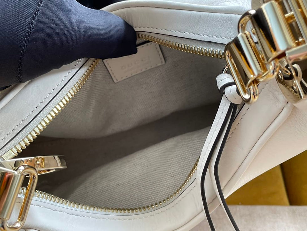 Thumbnail: Gucci Replica Attache Bag – Fake Gucci Knock Off Crescent G Hook