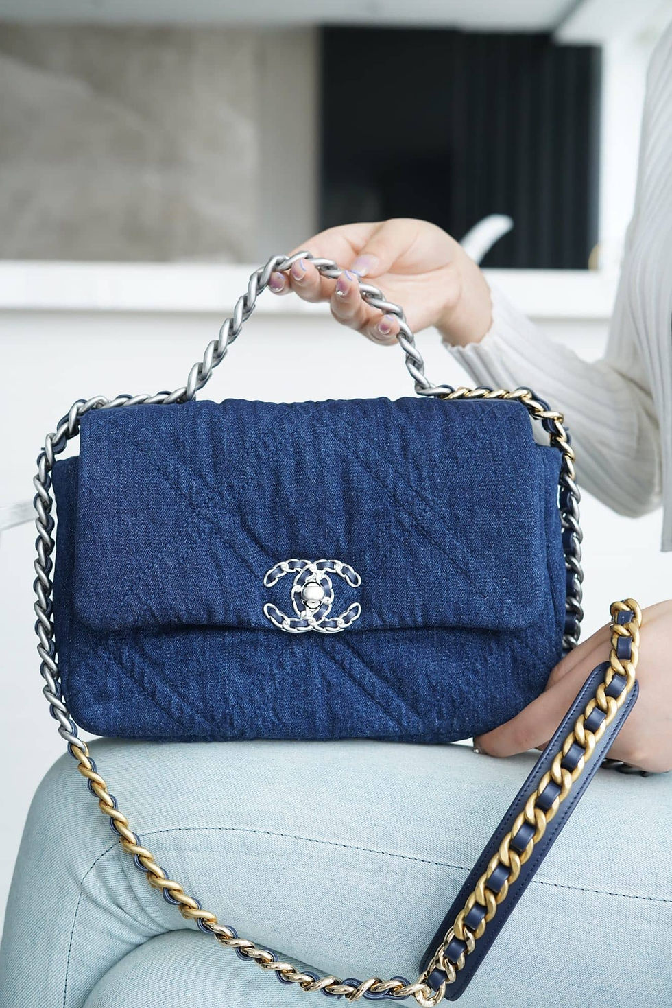 Thumbnail: Designer Bag Leather Bag CNL - 1167