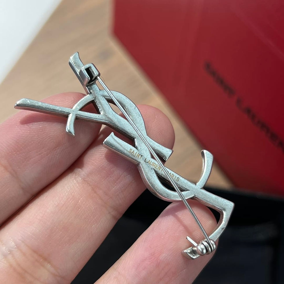 Thumbnail: Saint Laurent YSL brooch