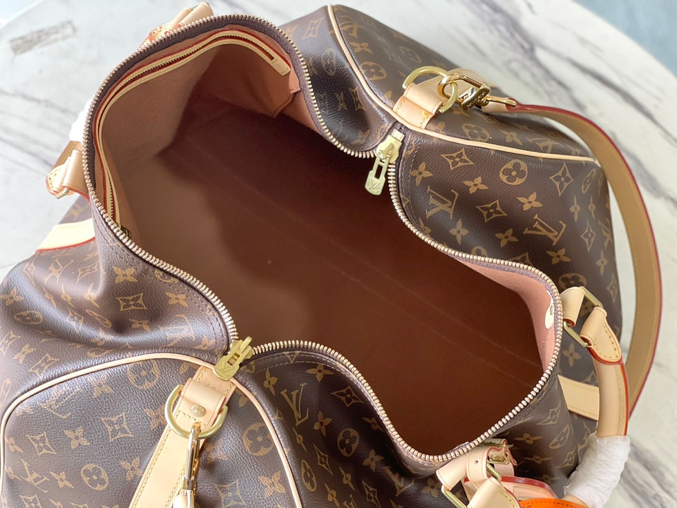 Thumbnail: Designer Keep-alll Duffle Bag Duffle