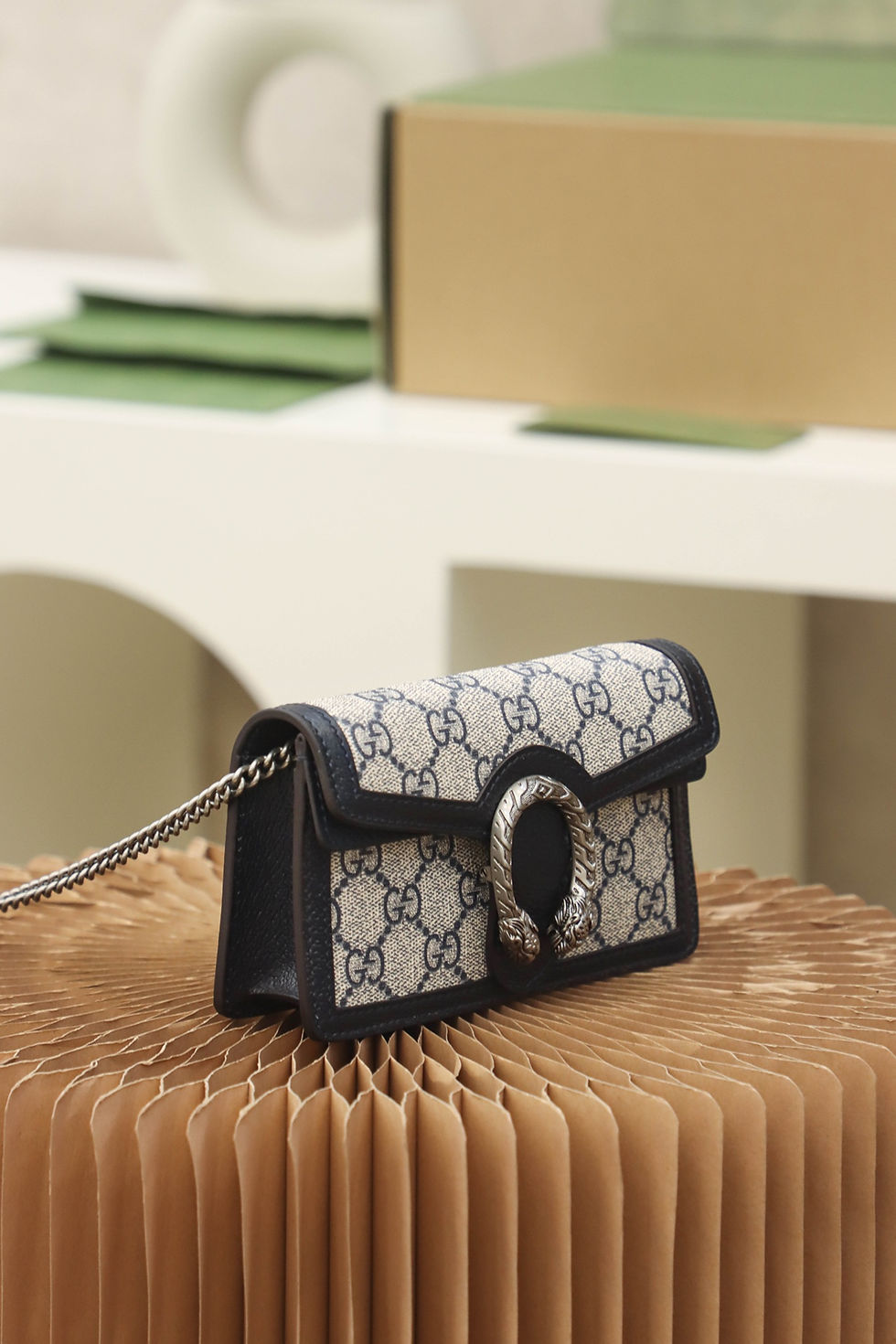 Thumbnail: Designer Bag Leather Bag GCI Bags - 573