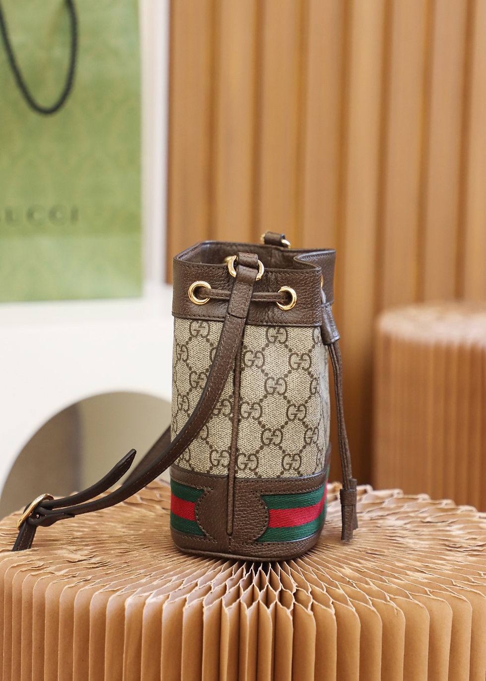 Thumbnail: Designer Bag Leather Bag GCI Bags - 582