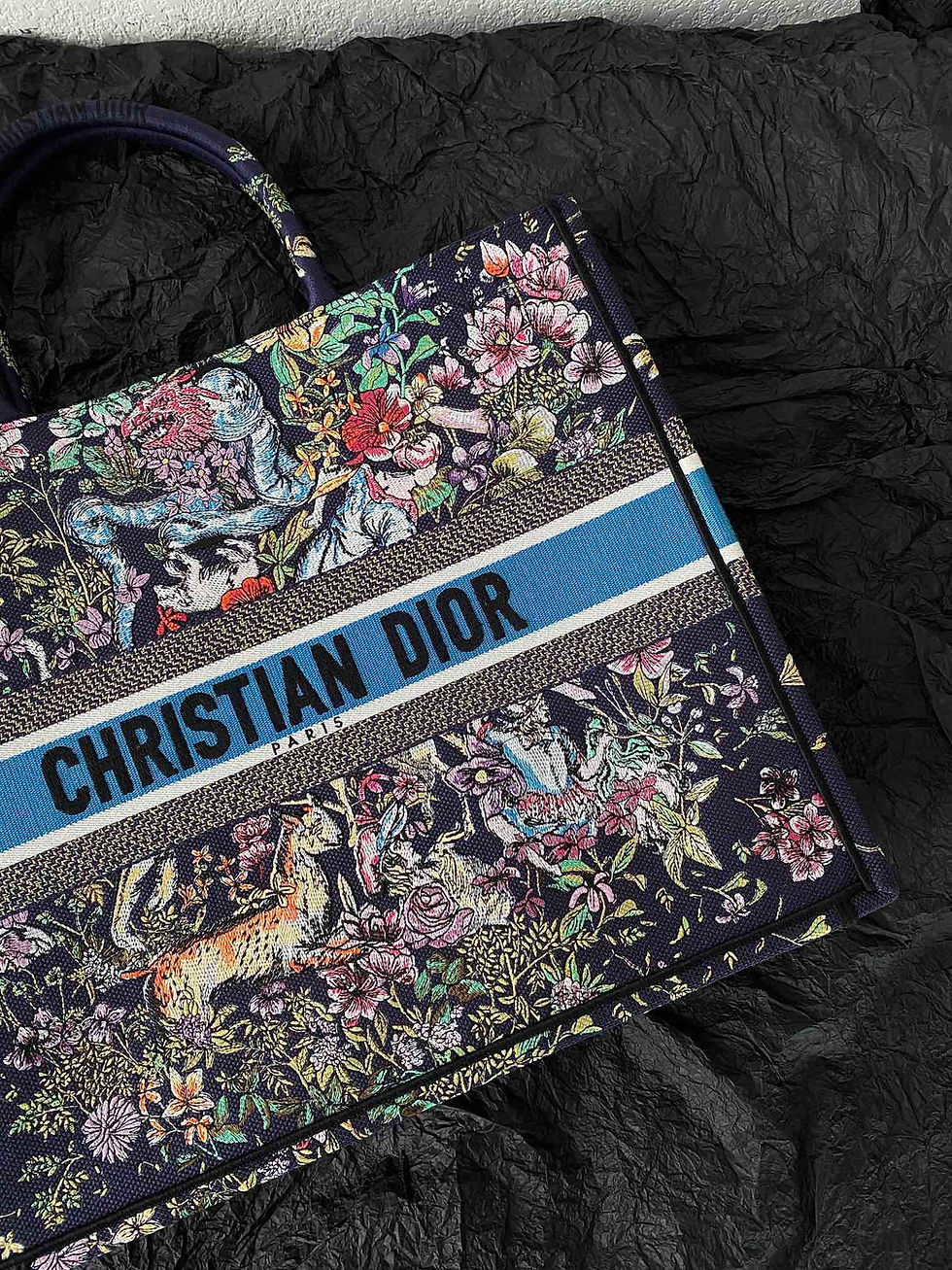 Thumbnail: Designer embroidery Tote – DOR171