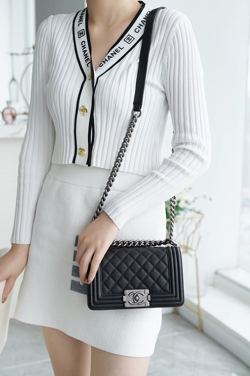 Thumbnail: Designer Bag Leather Bag CNL - 1187