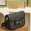 Thumbnail: Gucci Replica Horsebit 1955 Denim Bag – Fake Gucci Knock Off Black Saddle