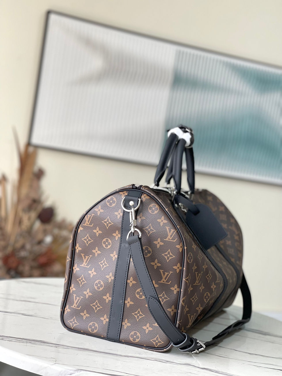 Thumbnail: Designer Keep-alll Duffle Bag Duffle