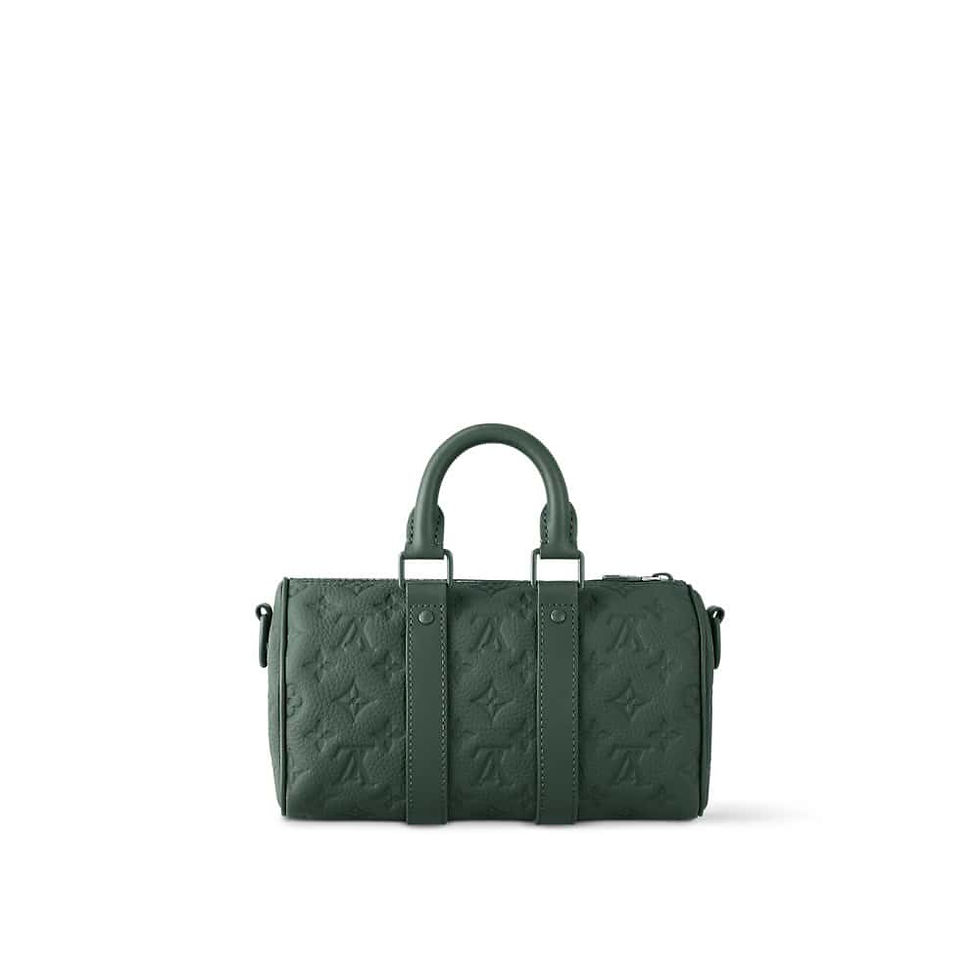 Thumbnail: Louis Vuitton M24432 Keepall 25 Dark Green Duffle