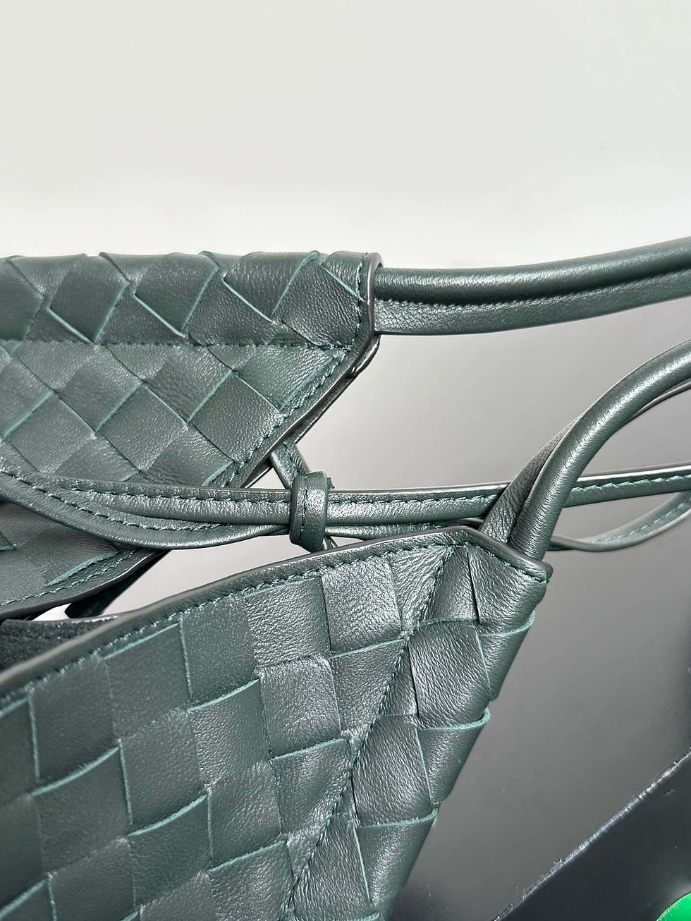 Thumbnail: Yang Mi's Latest Bag Solstice Shoulder Bag Dark Green – BOT180