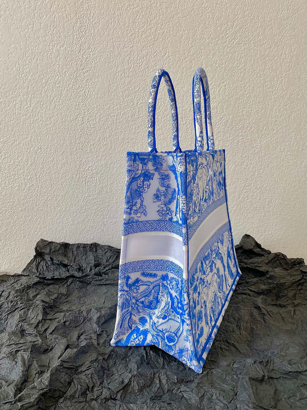 Thumbnail: Designer Embroidery bo-ok tote – DOR62
