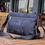 Thumbnail: Messenger Bag Black Blue 33.5X23.5X7Cm – PAR177