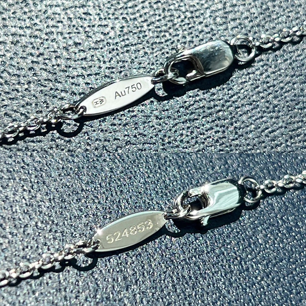 Thumbnail: HARRY WINSTON HW Harry Winton Cross Necklace