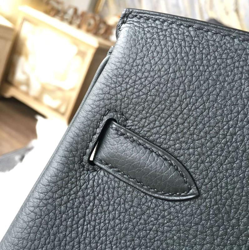Thumbnail: rectangular leather with top ha – HRM197