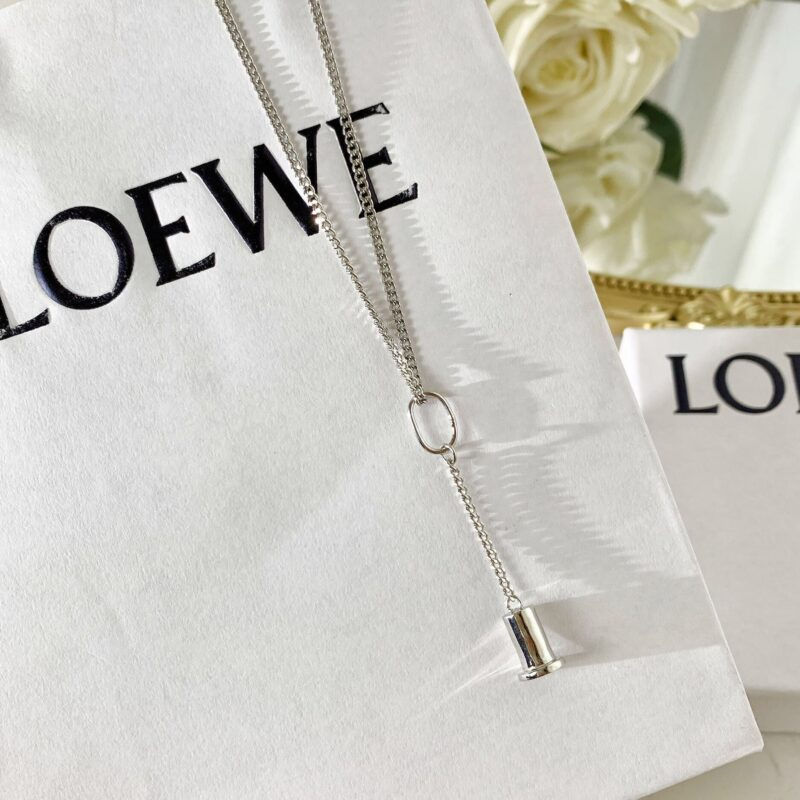 Thumbnail: elegant moon brass necklace – LOE335