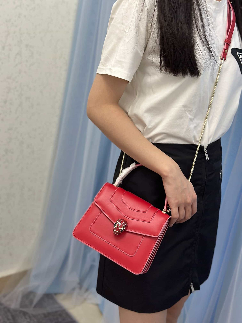 Thumbnail: Designer Bag Leather Bag BVLG